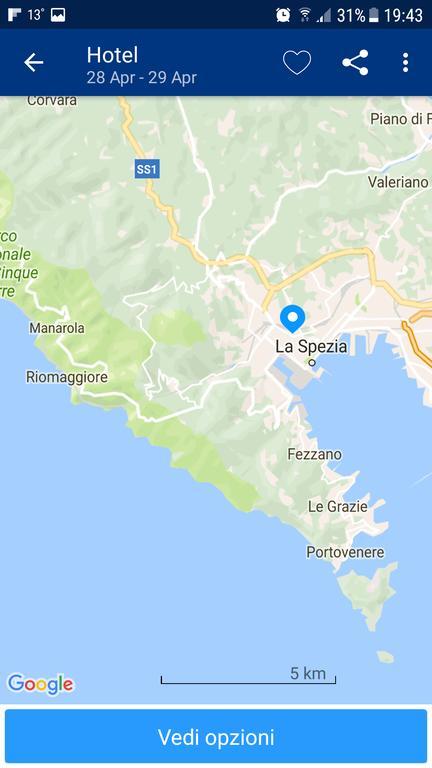 Cinqueterre Behind Hotel La Spezia Exterior foto